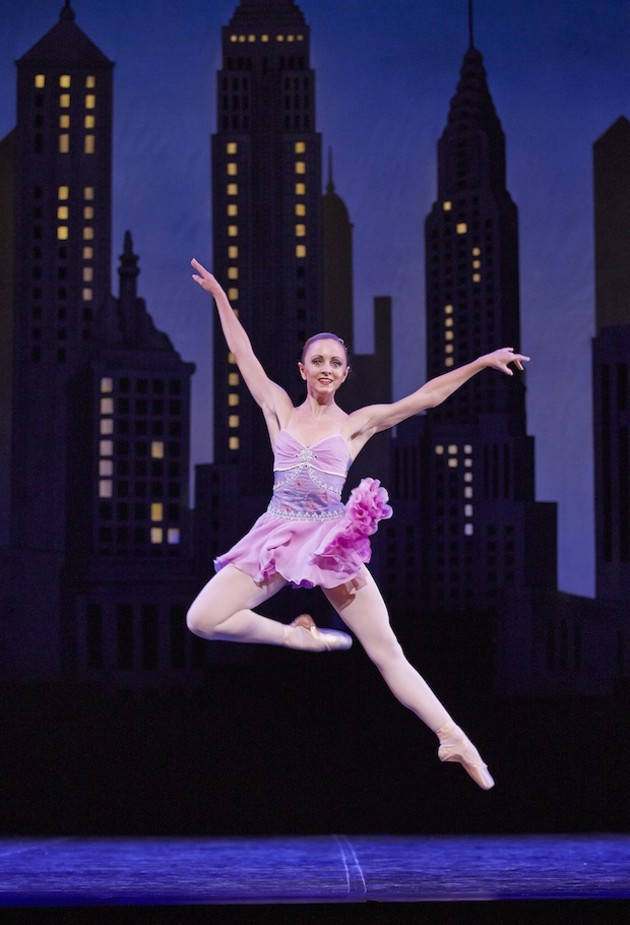 WAB company member Sarah Hepburn in Who Cares. Photo: Sergey Pevnev.