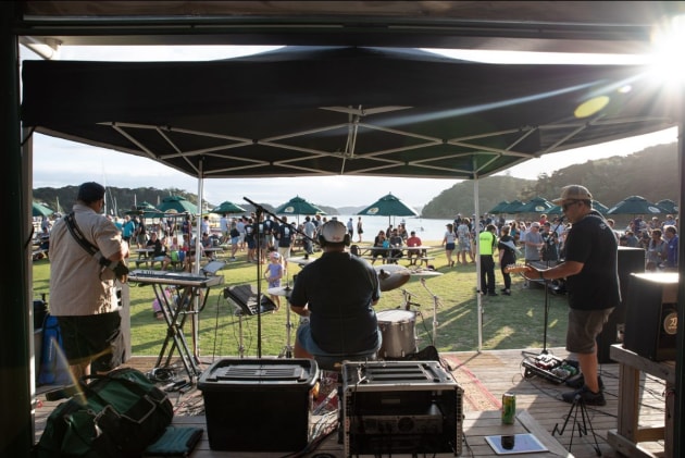 Bay of Islands Sailing Week beach party. Photo (c) Lissa Reyden - lissaphotography.co.nz.