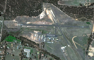 Bendigo Airport. (Google Earth image)