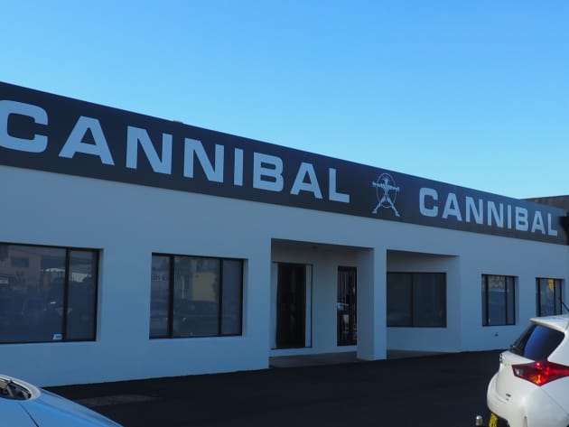 Unlike most Australian clothing brands, there&rsquo;s more than just a showroom, office and warehouse behind the front wall of Cannibal&rsquo;s headquarters. There&rsquo;s also a fully operational manufacturing facility.