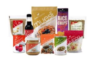 At least 40 of the company's products contain organic almonds.