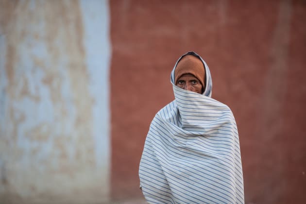 It's all about the eyes. A local keeps his focus trained on Nick Rains' lens in this powerful portrait from Chandelao, Rajasthan. © Nick Rains