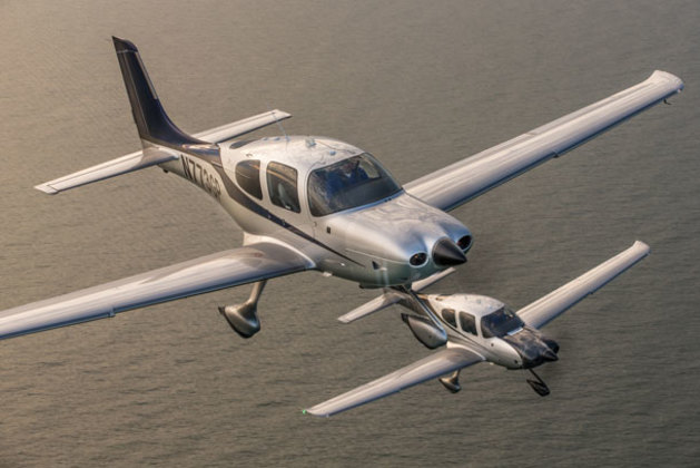 Cirrus' SR series continue to dominate the GA order books. (Cirrus Aircraft)