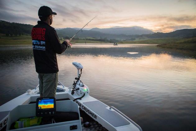 Small and light enough to launch from the bank, freshwater options are definitely on the cards.