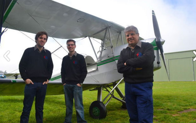 Channel 31's The Flying Show crew. (The Flying Show)