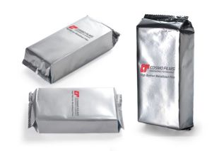 Cosmo Films' new high barrier metallised film.