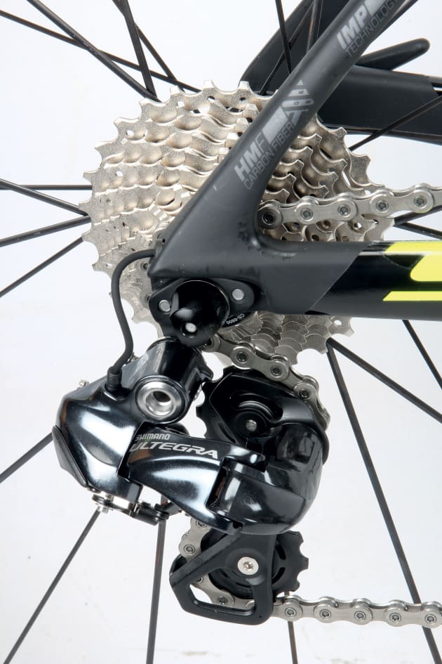 Ultegra parts all round with Di2 actuation should please the vast majority of buyers.