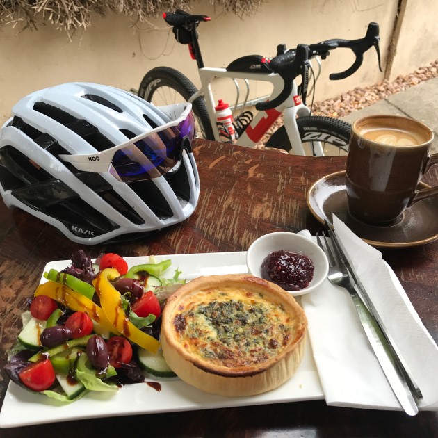 A mandatory stop at Atelier Crafers, a sensational cafe at 1 Cox Place Crafers. Superb lunches for those in need of nourishment during an Adelaide Hills loop - highly recommended.