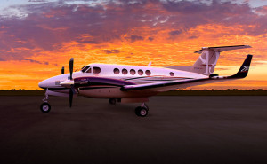 Beechcraft King Air 250 twin turbo-prop. (Beechcraft)