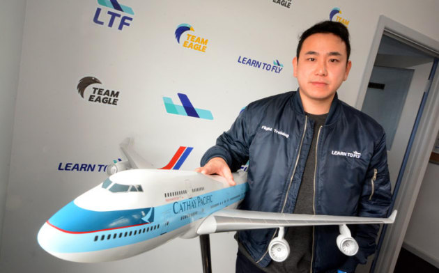 Learn to Fly Operations Manager Kai Li. (Steve Hitchen)