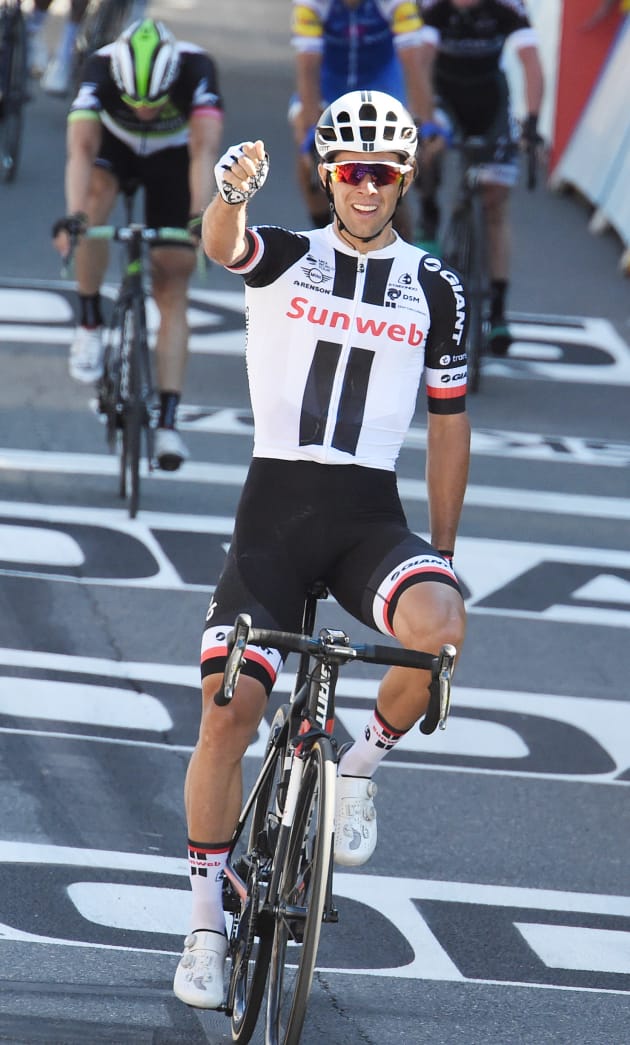 It was Matthews second Tour de France stage win having also enjoyed success at the 2016 event. Image: Sirotti.