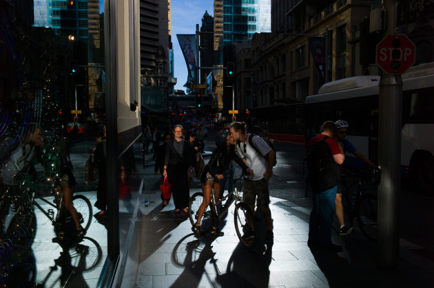 King & George St, Sydney 2015. © Mike Keevers.