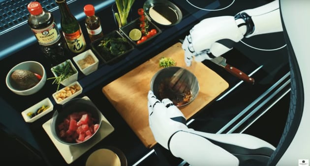 food service robots