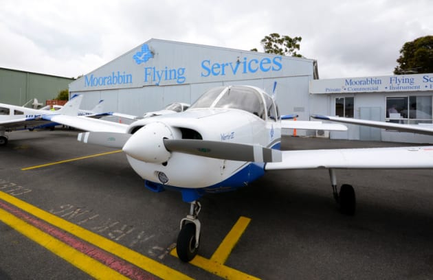 Moorabbin Flying Services on-airport hangar at Moorabbin. (Steve Hitchen)