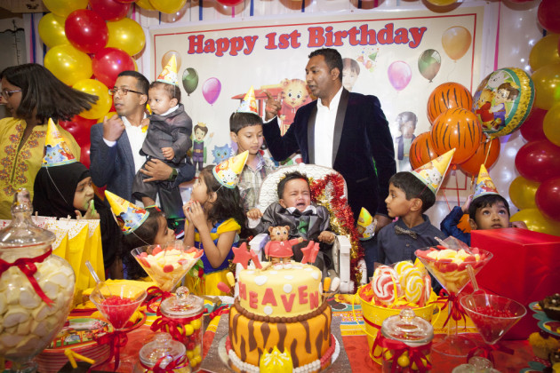 Heaven. A spectacular birthday celebration in a Pakistani restaurant in Rockdale, NSW. © Nikki McLennan.