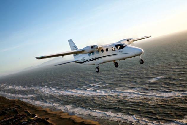 Tecnam's P Twenty-Twelve was designed to replace legacy charter twins. (Tecnam)