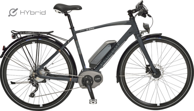 Some Peugeot bikes use the Bosch mid mount motor system.