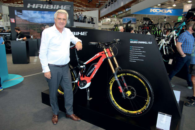 Rene Takens readily admits that he once thought e-mountain bikes were a crazy idea. Now he's riding a sales boom.