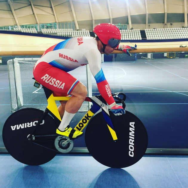 Shane Perkins says his primary focus is competing on the track at the 2020 Olympic Games in Tokyo. Image: Facebook.