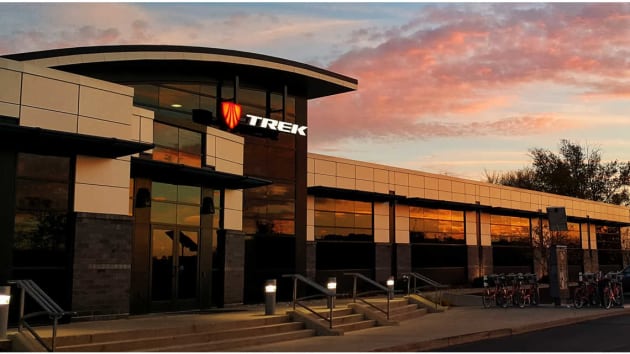 Trek&rsquo;s global headquarters in Waterloo, Wisconsin, USA