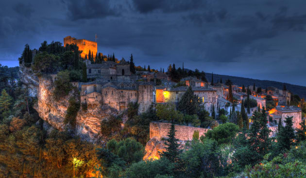 Vaison la Romaine by night will capture your heart.