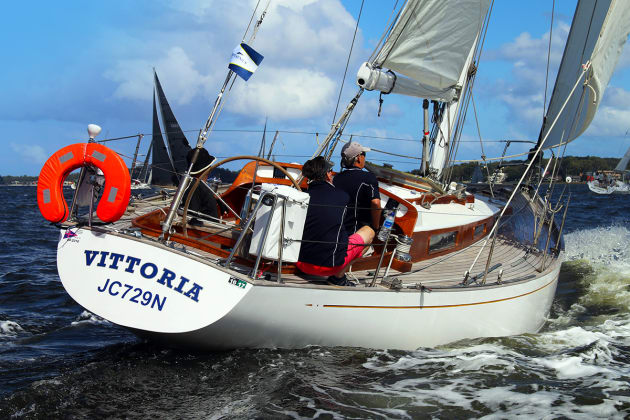 Vittoria at Commodore Cup. Photo Sail Port Stephens.