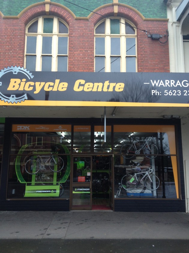 Bicycle Centre Warragul, Vic.