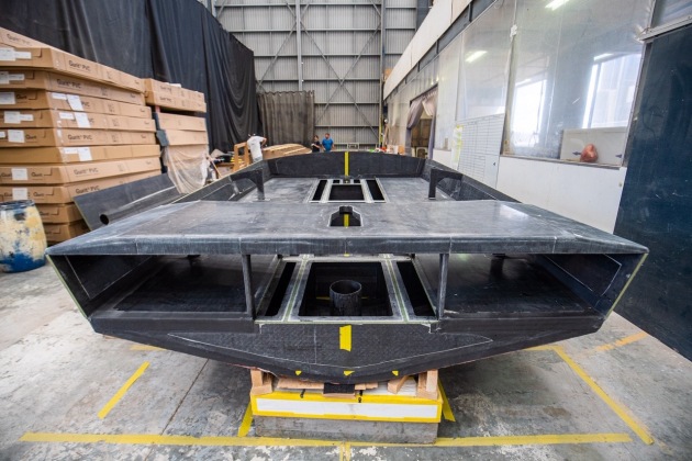 Youth America's Cup boats are in production.