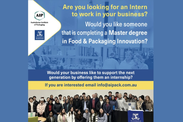 University of Melbourne seeks hosts for food and packaging interns