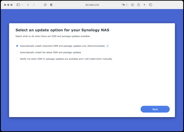 14) Choosing to automatically install updates.