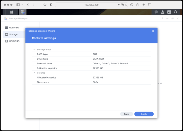 27) Confirm settings.