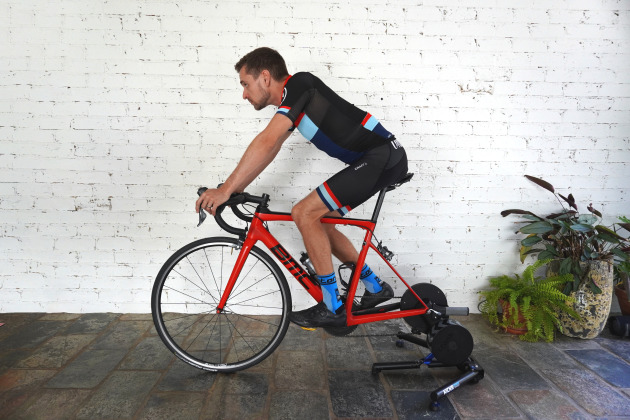 The rider here clearly has too much downward weight on the hands.