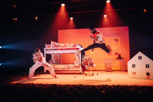 Bangarra Dance Theatre's The Bogong's Song. Imagery by Jordan Munns