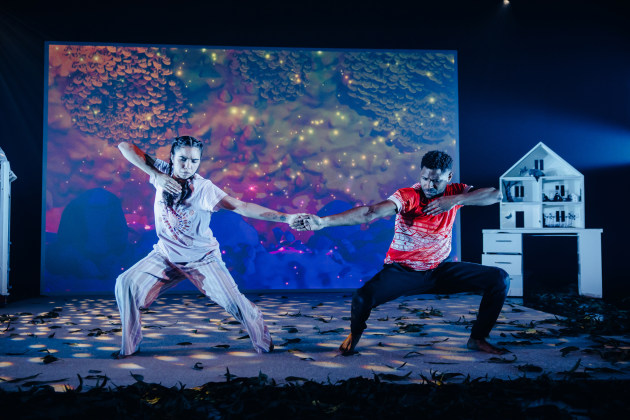 Bangarra Dance Theatre's The Bogong's Song. Imagery by Jordan Munns