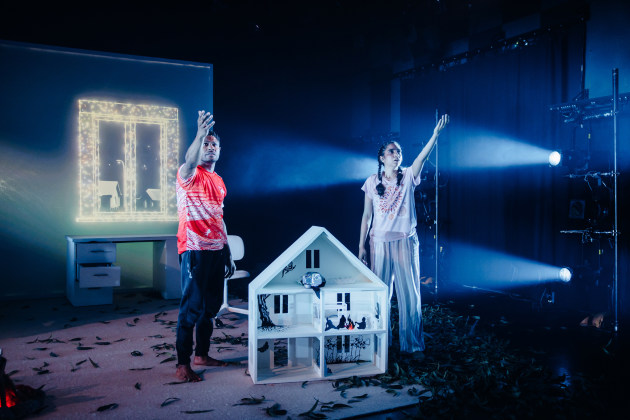 Bangarra Dance Theatre's The Bogong's Song. Imagery by Jordan Munns