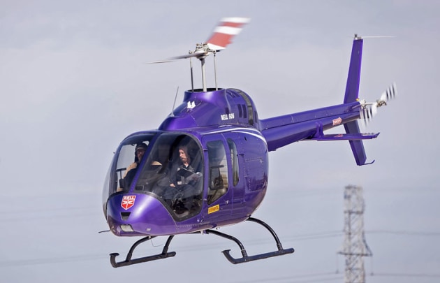 Bell and Safran's Bell 505 SAF test helicopter. (Bell)