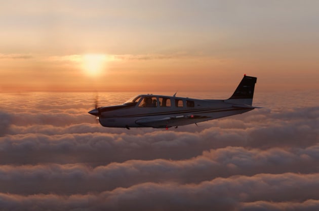 The sun has set on the Bonanza and Baron, two aircraft that could lay claim to being the monarchs of the air in their day. (Textron Aviation)