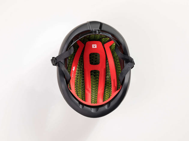 A Bontrager WaveCel helmet.