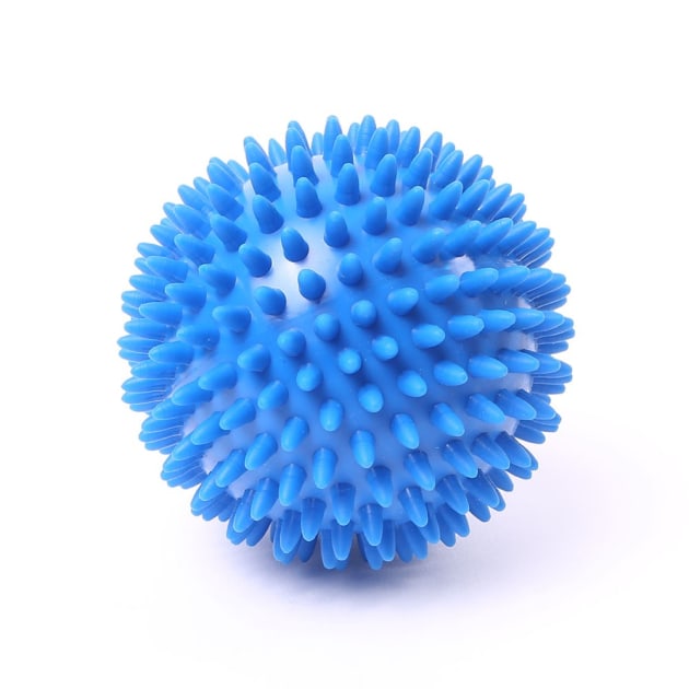 A spiky trigger point ball, a small outlay but wise investment for riders.