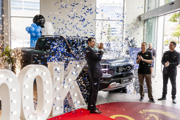 BYD 100,000th Australian vehicle