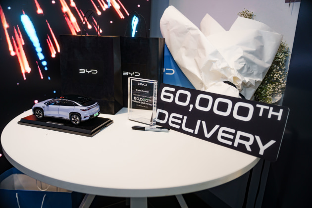 BYD 60,000 sales1