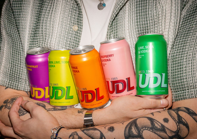Vok Beverages has updated beverage brand UDL’s packaging, and introduced a tighter SKU range ahead of summer. The cans were designed by Vok Beverages' internal studio and ARC Creative, and produced by Visy.
Source: Vok Beverages