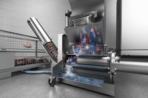 New to Australia, the WEIMA-Puehler Depacking, Dewatering and Compression series has been developed for cost effective and reliable management of packaged production waste.