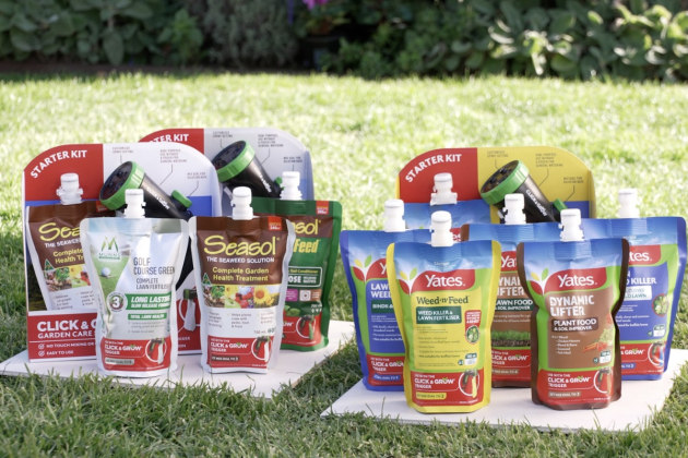 The new hose-on garden care range: Click and Grow