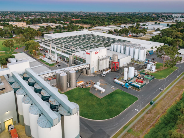 The multi-million-dollar Coopers factory at Regency Park, Adelaide.