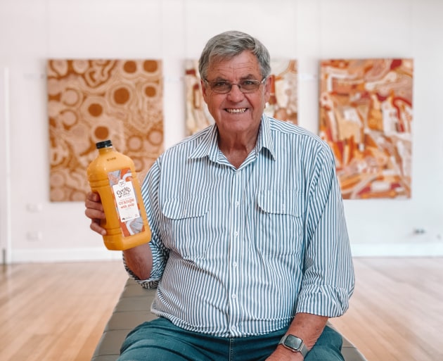 Grove Juice owner Dick Estens said the collaboration has been a passion project driven by a desire to give back.