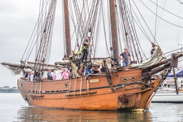 Enterprize Tall Ship at WBF. Photo Credit Tom Smeaton.