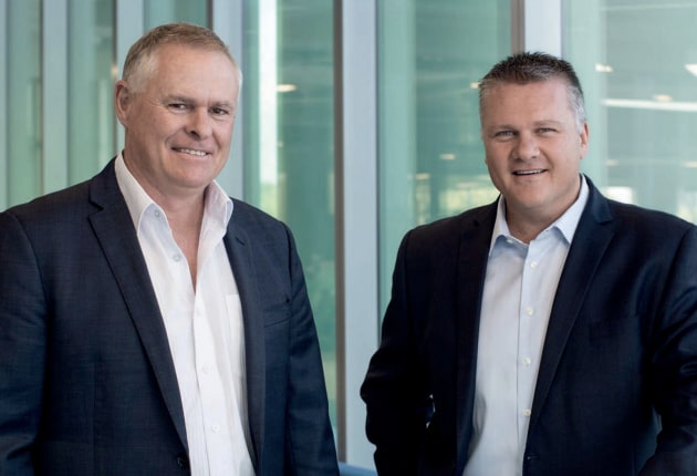 Fonterra chair Peter McBride and CEO Miles Hurrell (Image Source: Fonterra Interim Report 2022)