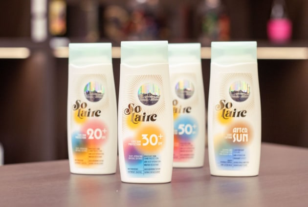 Labels printed on the Gallus 5.