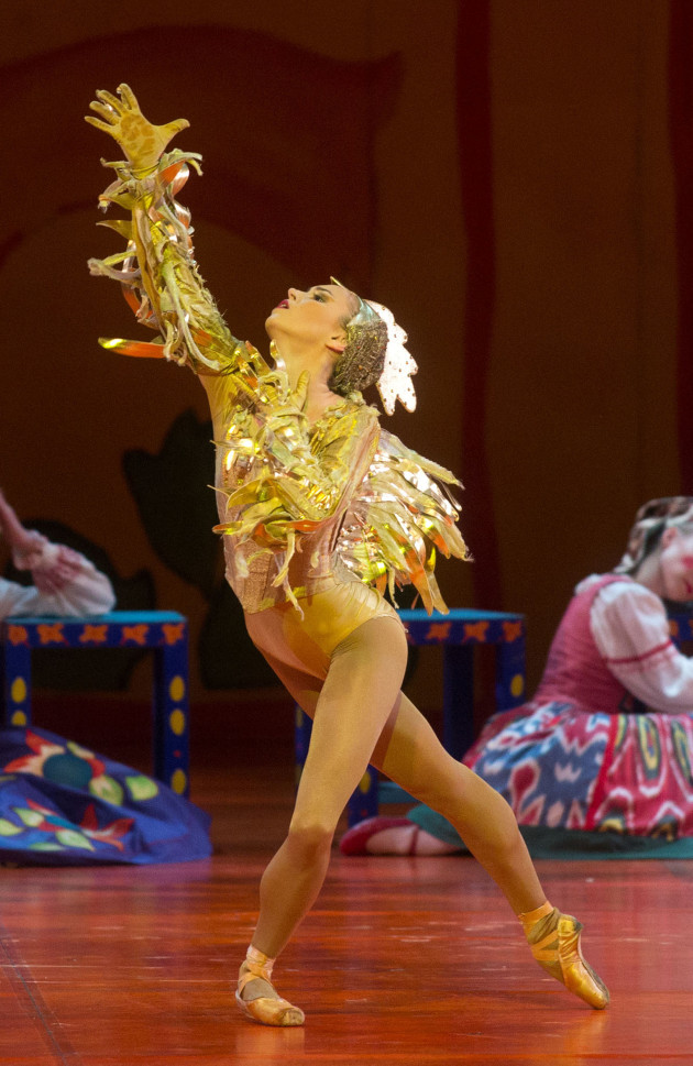 Skylar Brandt in The Golden Cockerel.  Photo: Rosalie O’Connor.